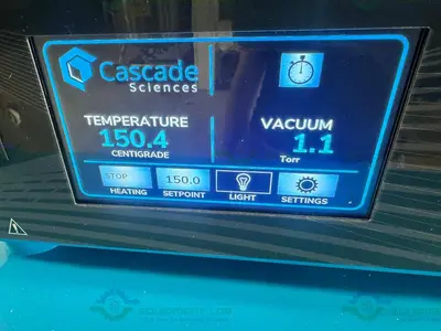 Used CASCADE CVO-5 DOUBLE UP VACUUM OVEN 14.4C TO 150C, 4.5 CU. FT WITH SHELVES Lab Vacuum Ovens California US | Equipment Lab #1262708