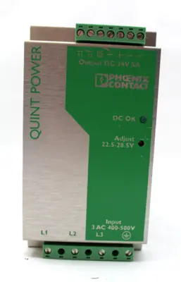 USED PHOENIX CONTACT QUINT-PS-3X400-500AC/24DC/5A