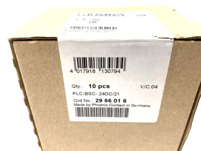 NEW PHOENIX CONTACT RELAY BASE TERMINAL BLOCK 2966016
