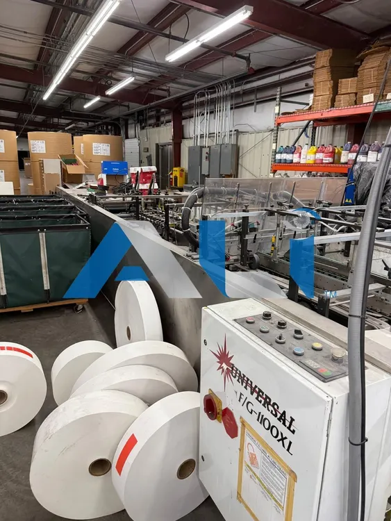 Used UNIVERSAL EQUIPMENT FG 1100 Folder/Gluer Machines California US | Asset Liquidity International #1259579