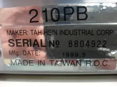 TCC Plastic Comb Binding Machine