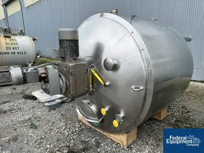 USED Walker 1,000 Gal Walker Twin Motion Processor Kettle, 316L S/S, 75#