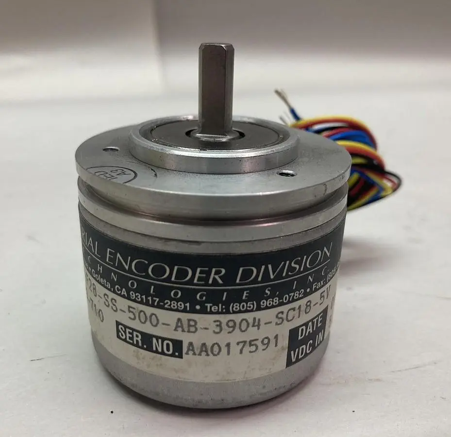 Used BEI H20EB-25-F28-SS-500-AB-3904-SC18-5V Motion Controls Ohio US | Surplus Asset Holdings #1242842