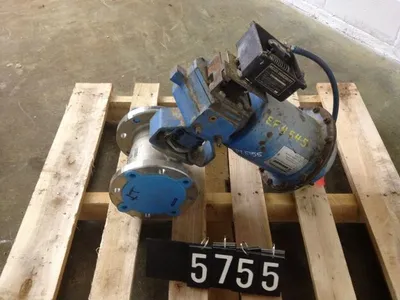 Neles Jamesbury  4"-150 V-Ball Control Valve