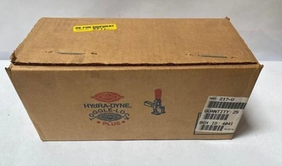 Lot of 25 Brand New DOVER CORPORATION 217-U 217U DE-STA-CO Toggle Clamp U-Shaped