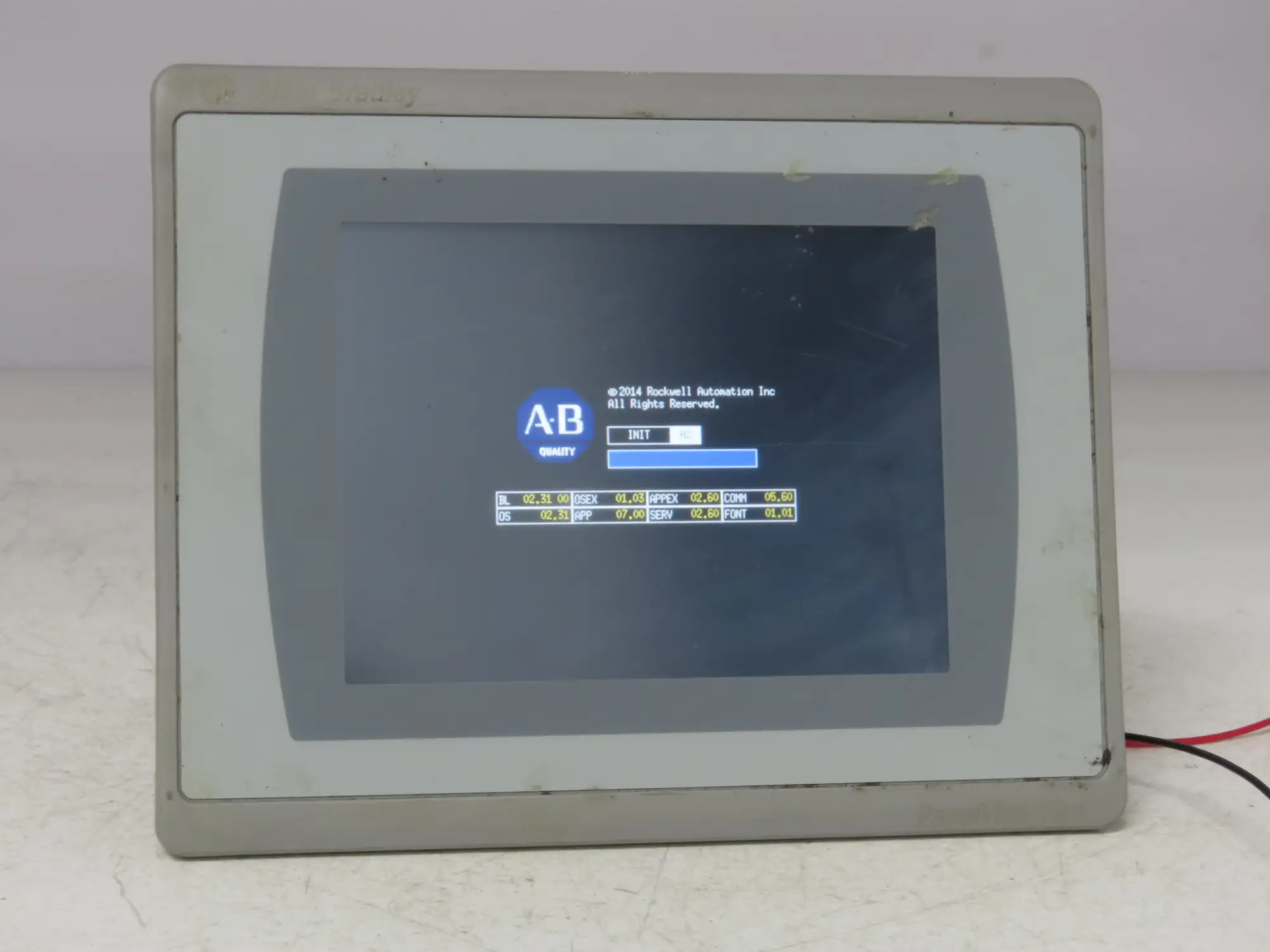 Allen Bradley 2711P-T7C21D8S PanelView Plus 7 Touch HMI 24VDC Control Panel