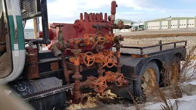 USED 1982 MACK RS686L ST TANDEM AXLE OILFIELD PUMP / KILL TRUCK