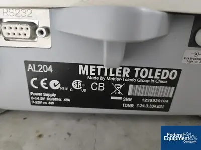 USED Mettler Toledo Mettler Toledo Laboratory Balance, Model AL 204