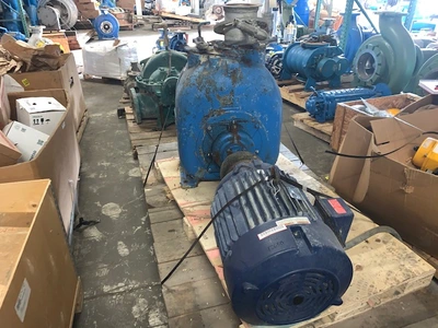 Gorman-Rupp Self Priming Pump 6" with 15hp motor