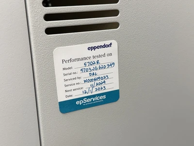 Used Eppendorf 5702R Centrifuge - Floor Missouri US | BioLabTek #1366027