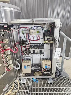Used 100 Gallon Jacketed Tank (Kettle), With Scrape Agitation, 304 Stainless Steel