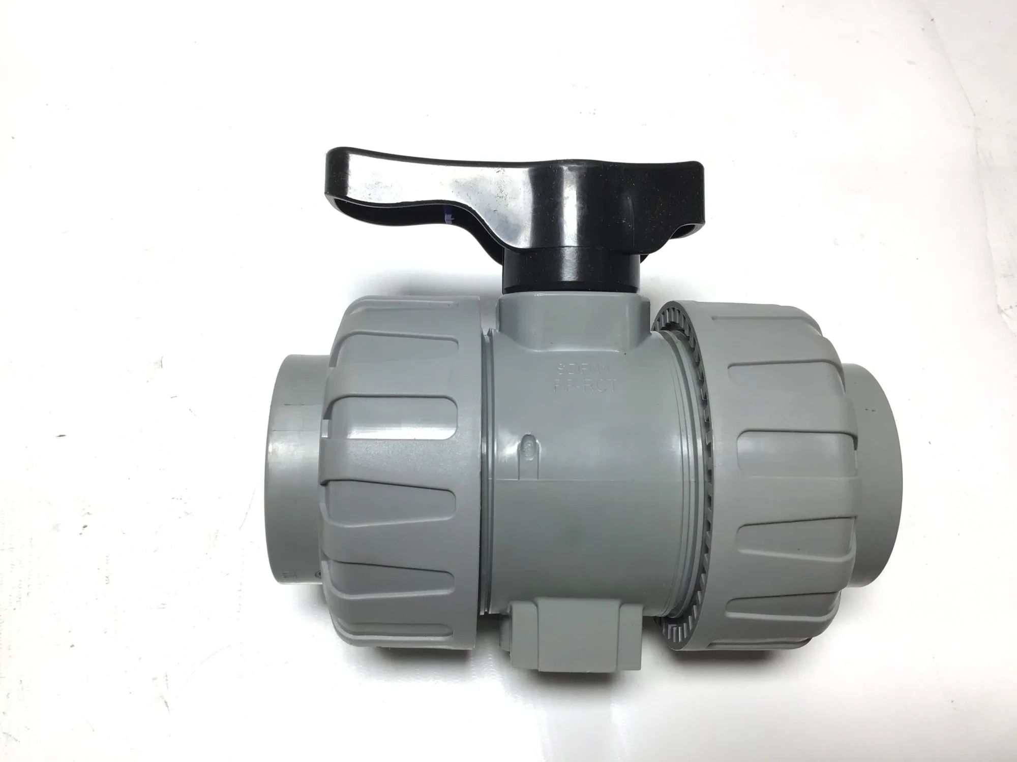 Niron 27NRSPPRCTS63 True Union 2-Way Locking Ball Valve D.63 Long Spigot SDR11
