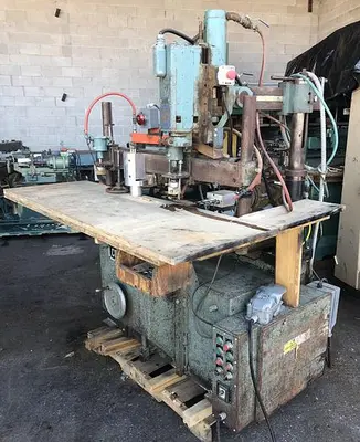 CEMCO VERTICAL AND HORIZONTAL MULTI-SPINDLE BORING MACHINE