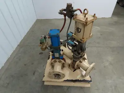 United Conveyor Corp. Bypass Splitter 4" Knife Gate Valve System