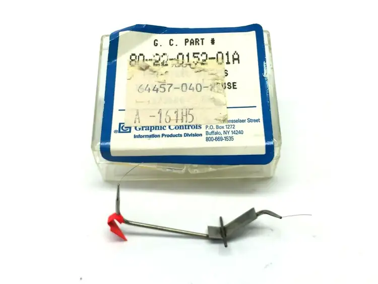 New | in-Stock GRAPHIC CONTROLS PEN-STEEL STYLUS RED Coordinate Measuring Machine Parts | Maverick Industrial Sales #1121430