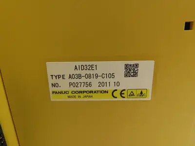 Fanuc A03B-0819-C105 Backplane Power Digital I/O Interface Module Set