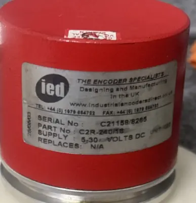 Used IED C2R-240/16 Encoders California US | Davliegogo LLC #1705967