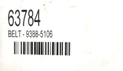 NEW GATES 9388-5106 POWERBAND BELT 3VX1060 93885106