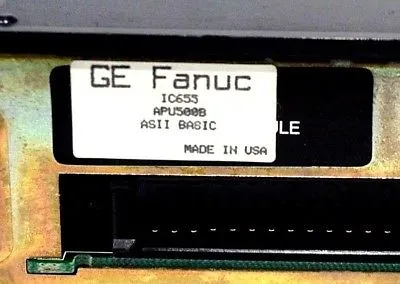 USED GE FANUC IC655APU500B ASCII /BASIC MODULE IC655APU500