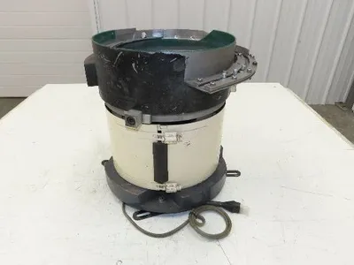 Piezo Vibratory Bowl Feeder 230mm Base Small Parts Sorter 15/32" Pin