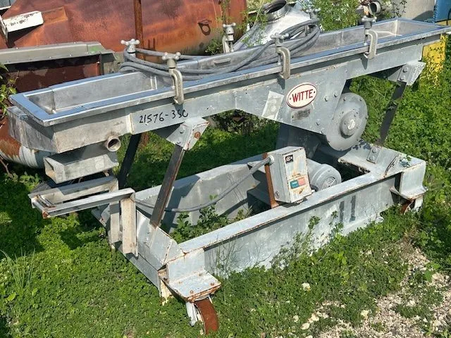 Used WITTE 10" x 6' Vibratory Screens New Jersey US | Perry Equipment #145304