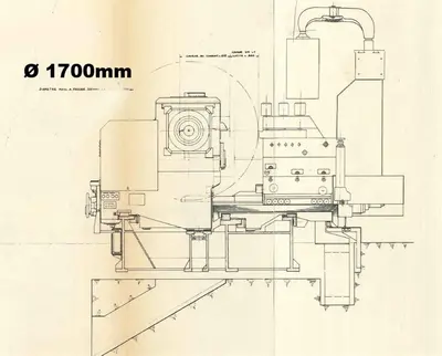 USED ERNAULT & SOMUA Ø 2000 X 7500 MM CNC