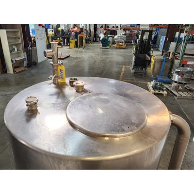 Used 255 Gallon Stainless Steel Liquid Tank