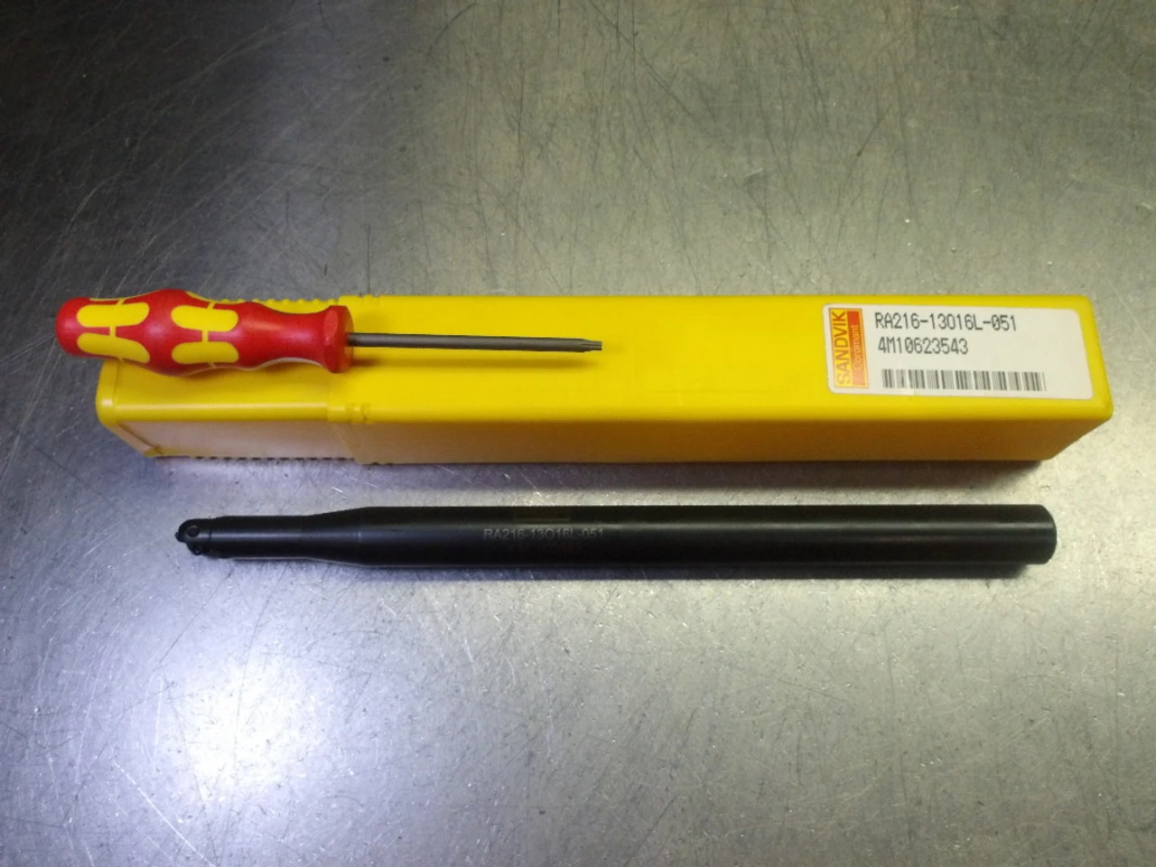 Sandvik 1/2" 2 Flute Ballnose Endmill 5/8" Shank RA216-13016L-051 (LOC3610)