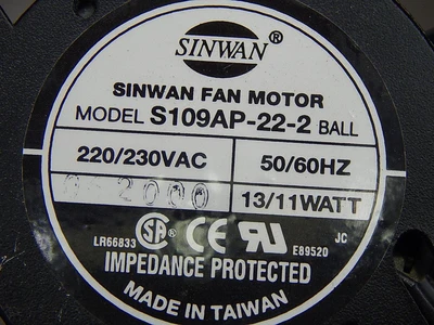 Used SINWAN _UNKNOWN_ Electronic Component Fans | OCO Industrial #1647809