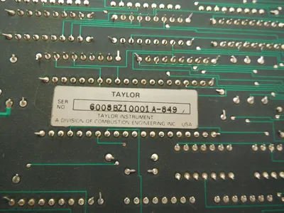 USED ABB TAYLOR 6008BZ10001 VIDEO MODULE 6008BZ10001A