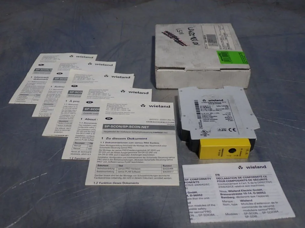 New | in-Stock WIELAND SPSCONP1K Electrical Controls | HGR 24 #747654