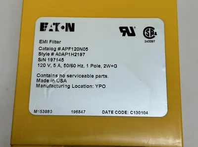 USED EATON APF120N05