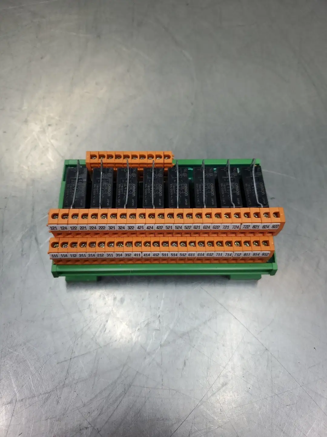 Used EUROGI 31E017609 8-Relay Module Unit Relays & Switches | Palmetto Automation #1153218