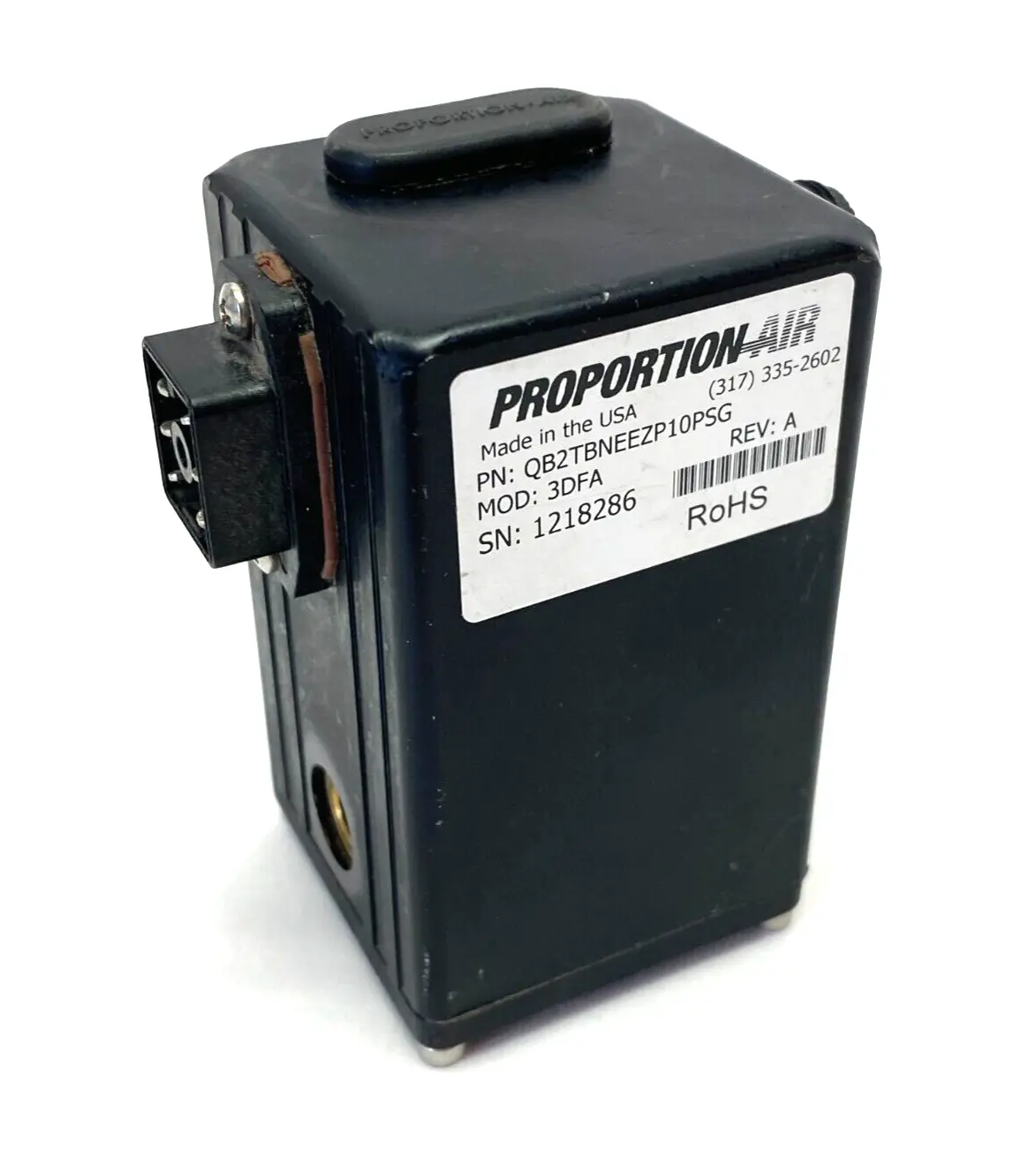 USED PROPORTION AIR REV. A ELECTRONIC AIR VOLUME BOOSTER 3DFA