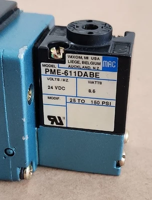 USED MAC Valves 6331D-311-PM-611DA