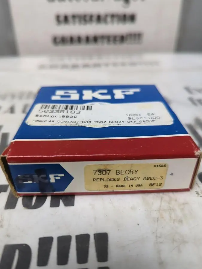 New | in-Stock SKF 7307-BECBY Bearings | Surplus Asset Holdings #1191110