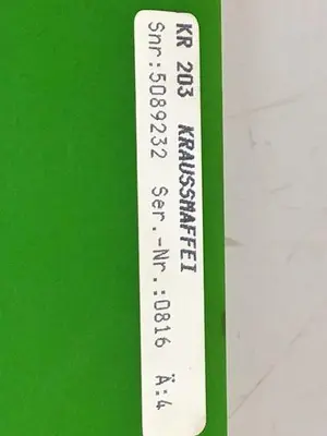 USED KRAUSS MAFFEI KR 200