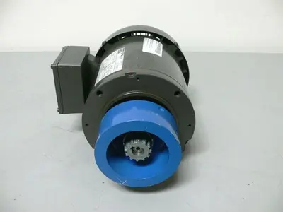 USED WEG 00156ES3EB56C 1.5 HP MOTOR VERTICAL MAGNETIC DRIVE