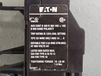 NEW EATON XTOB016BC1