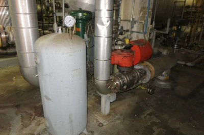 C02 Horizontal Heat Exchanger, 1200 PSI @ 237F, 900 PSI @ 72F