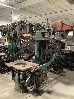 USED INTERNATIONAL PVTJS ROTALIFT MOLDING MACHINE