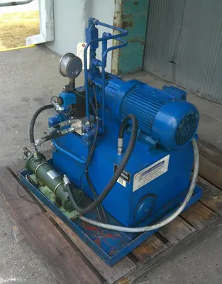 SPC9248  Pump 5 hp AirHydroPower hydraulic power unit, 25 gal reservoir tank