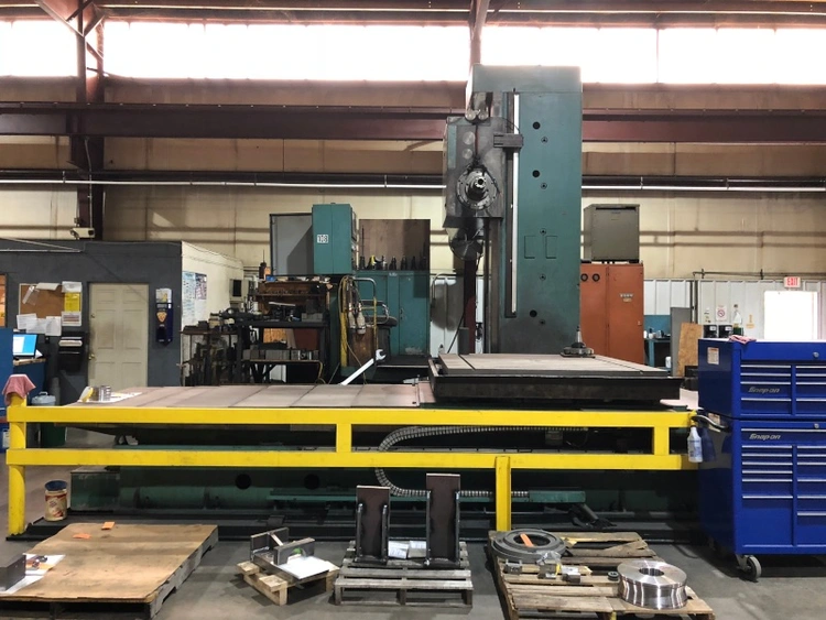 Used 1990 TOS WHN13C Horizontal Table Type Boring Mills | Two Spade Machinery LLC #507655