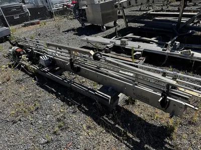 Conveyor, Belt, 4.5" & 3" Sections, Straight & 90° Turn, #S741839