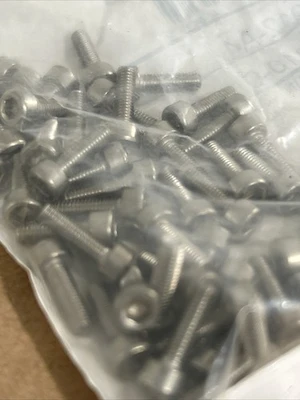 (3) Bags Of 50 M3X10 912-A4 (6CY95) New Sealed Bags + Warranty
