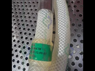 USED SAINT GOBAIN 20295863 SBP 0750 PURE FIT 96" HOSE W/ 3/4" SANITARY FITTING