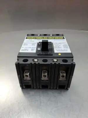 USED Square D FAL34020 Circuit Breaker, 3 Pole, 20A, 480V