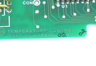 NEW VARIAN 03-918624-02 TEMPERATURE CONTROL BOARD REV. 2, 0391862402