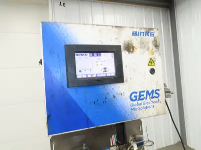 Binks E2L-125201 Gems Mix Solutions 5-Color Paint Proportioner System Read Desc