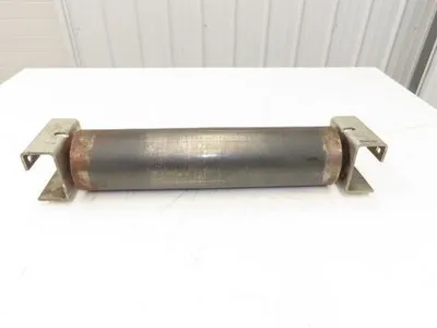 Automotion 4"Crowned Tail Pulley for 24" Roller Conveyor 21.5"BF 8" Belt Drive